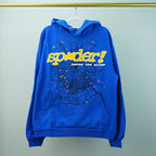 Sp5der TC Hoodie Blue