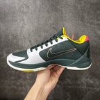 Nike Kobe 5 Protro - Undefeated White/Teal/Red