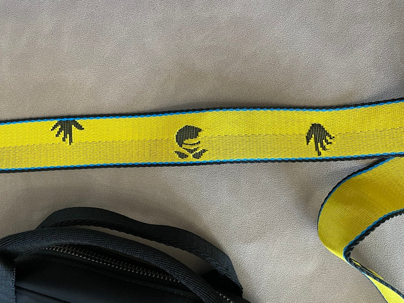 Off-White Crossbody/Camera Bag - Black/White/Yellow