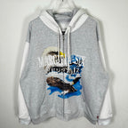 Supreme Eagle Graphic Zip Hoodie