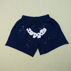 Sp5Der 0G Web Logo Sweat Short Navy