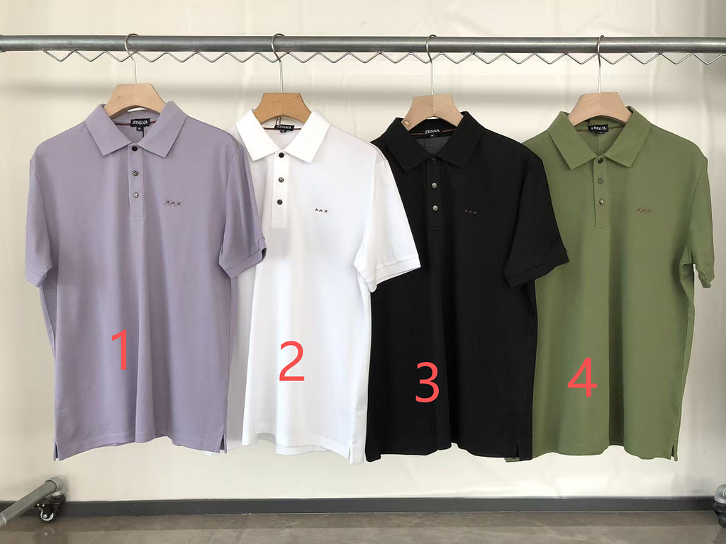 Multicolor Small Logo Zegna T-Shirt