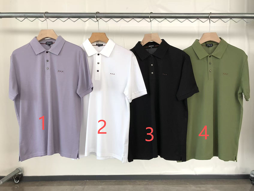 Multicolor Small Logo Zegna T-Shirt