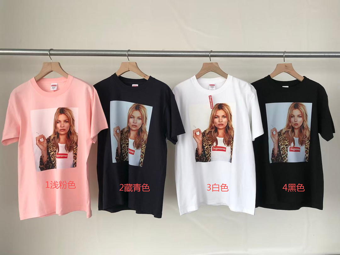 Multicolor Photo Graphic Supreme T-Shirt