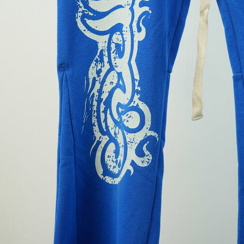Hellstar Blue Yoga Sweatpants