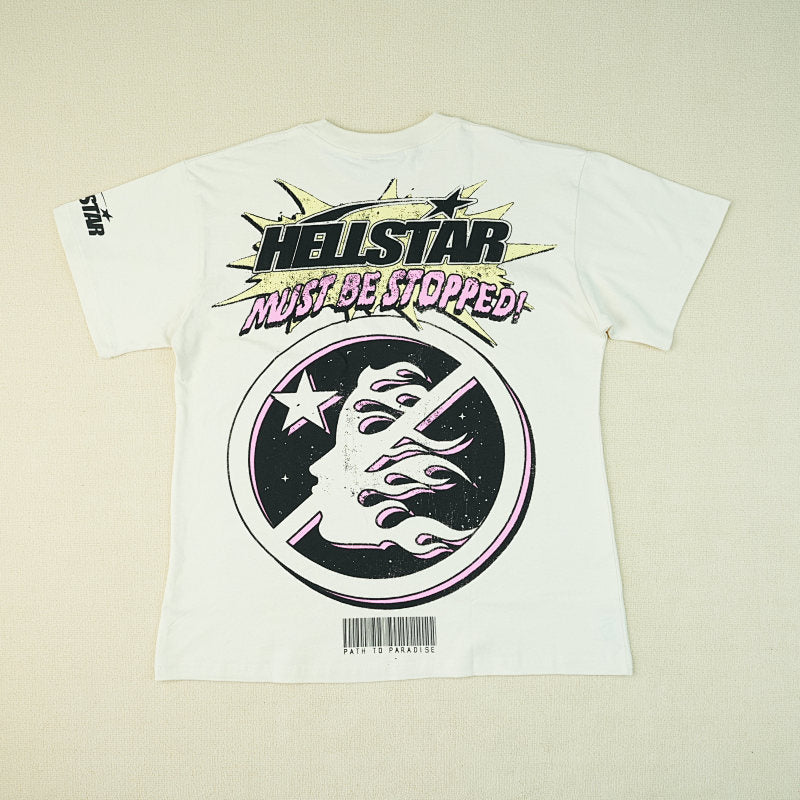 Hellstar Breaking News T-Shirt White