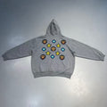 A Bathing Ape BAPE Baby Milo Multi-Patch Pullover Hoodie - Grey