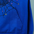 Sp5der TC Hoodie Blue
