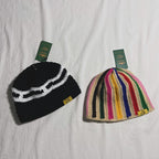 Corteiz Knit Beanie - Black/White/Multicolor
