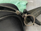 Off-White Crossbody Bag with Dust Bag - Black