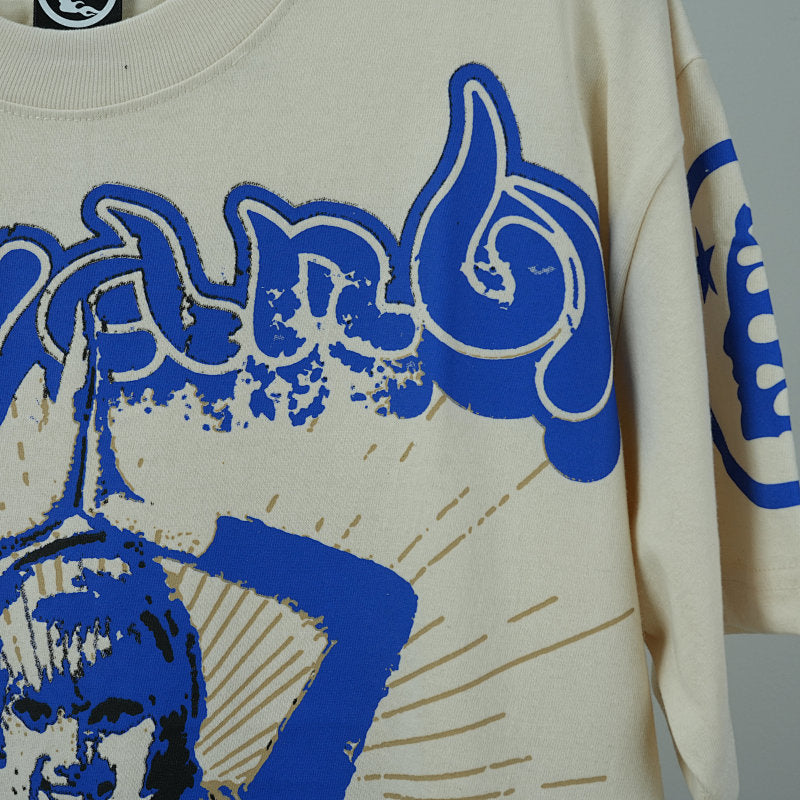 Hellstar Yoga T-Shirt Cream
