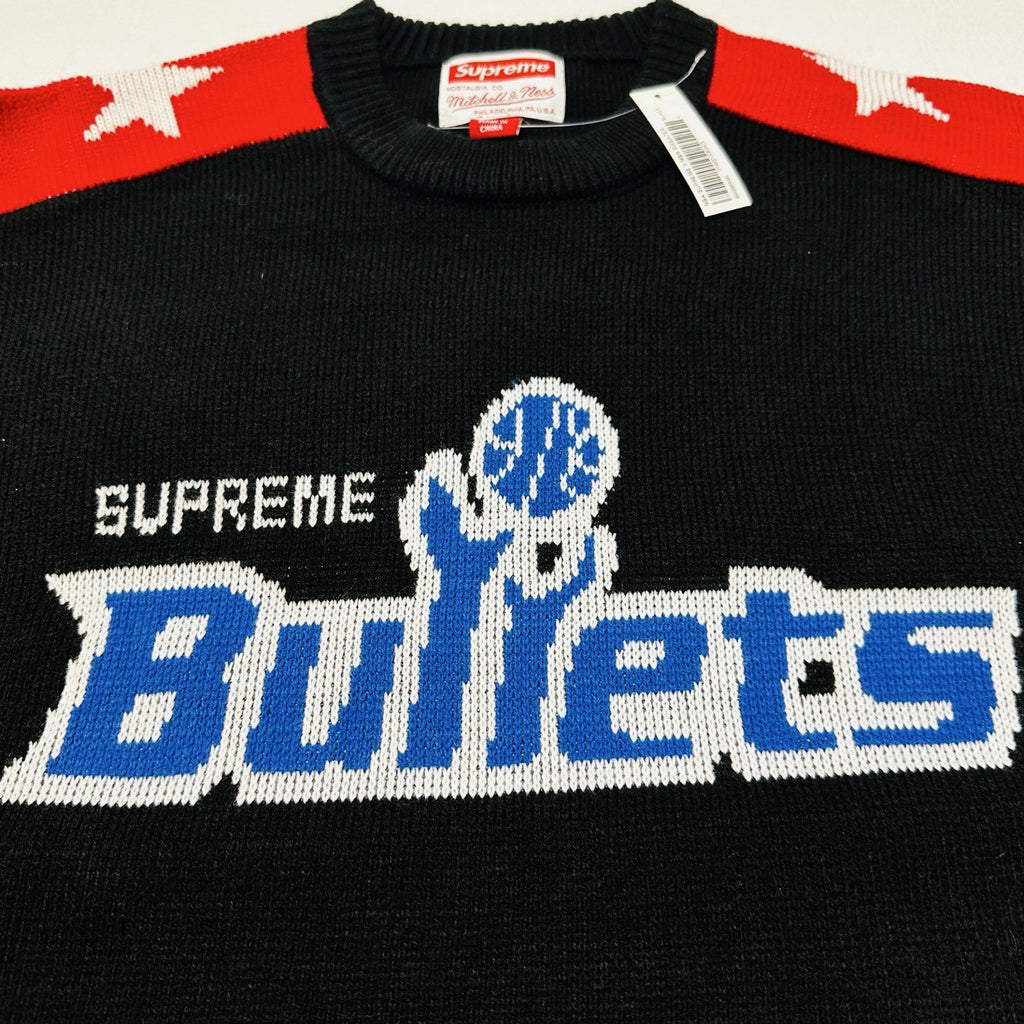 Supreme Washington Bullets Knit Sweater