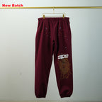 Sp5Der Logo Sweatpant Maroon