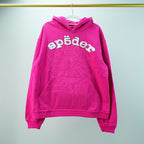Sp5der Legacy Hoodie Pink