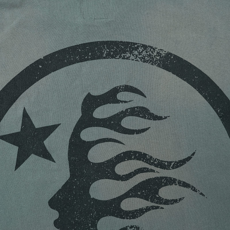 Hellstar Sport Logo T-Shirt Grey