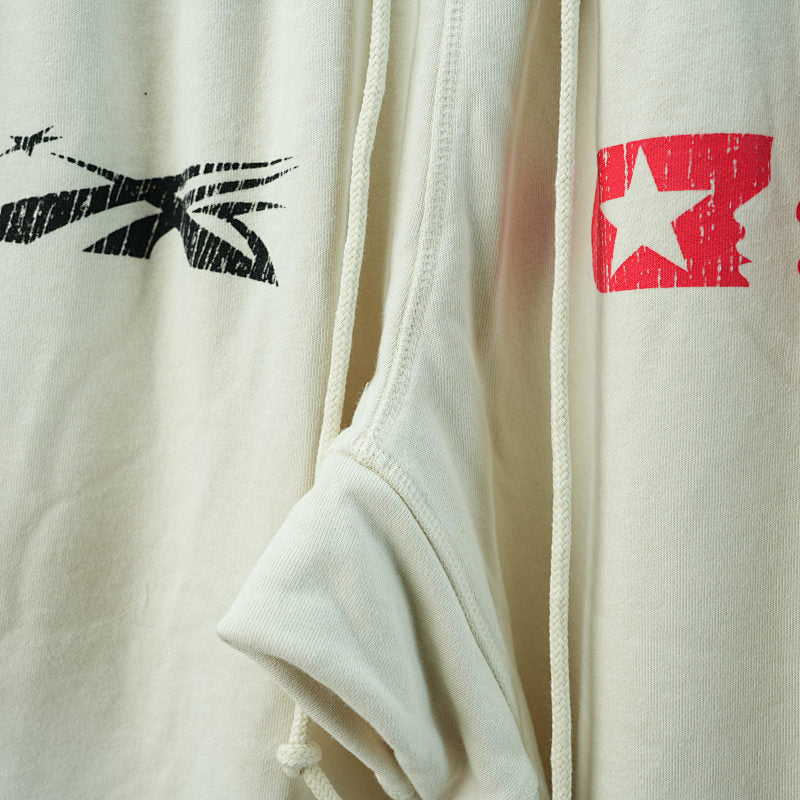 Hellstar Lf You Dont Like Us Beat Us Sweatpants White