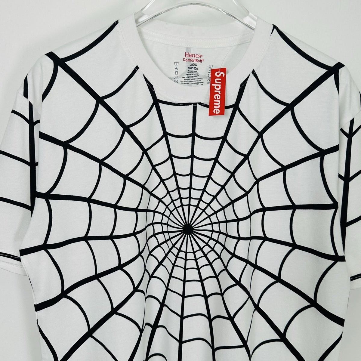 Supreme Spiderweb Graphic T-Shirt