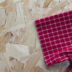 Mertra Plaid Shirt - Red