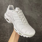 Nike Air Max Plus Premium - Triple White Leather