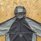Mertra Layered Mesh Jersey - Dark Grey