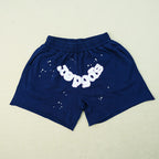 Sp5Der 0G Web Logo Sweat Short Navy