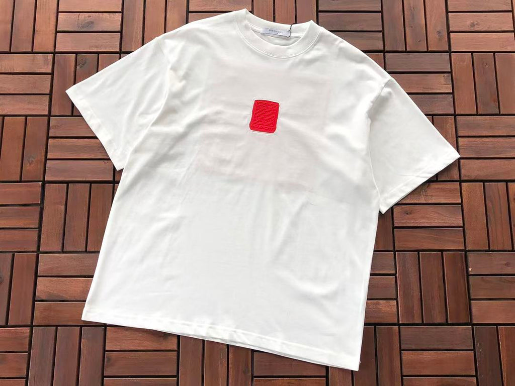 Red Logo Givenchy T-Shirt