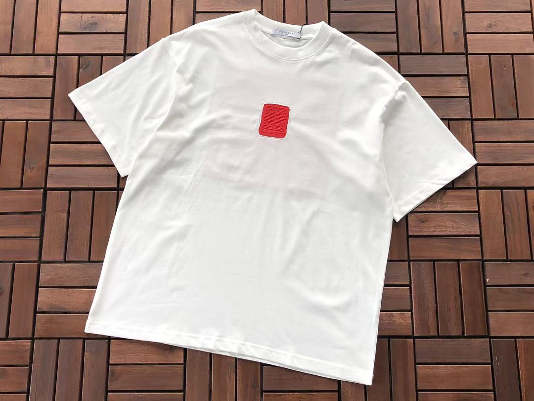 Red Logo Givenchy T-Shirt