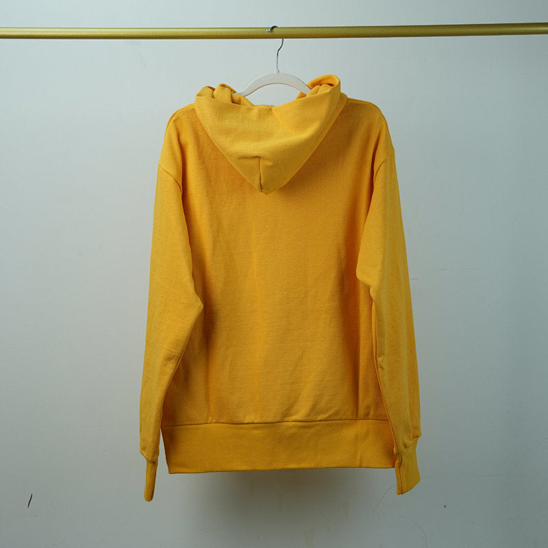 Sp5Der Logo Hoodie Yellow
