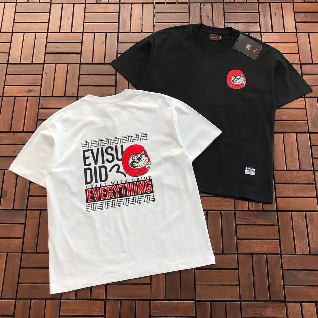 Daruma Logo Evisu T-Shirt