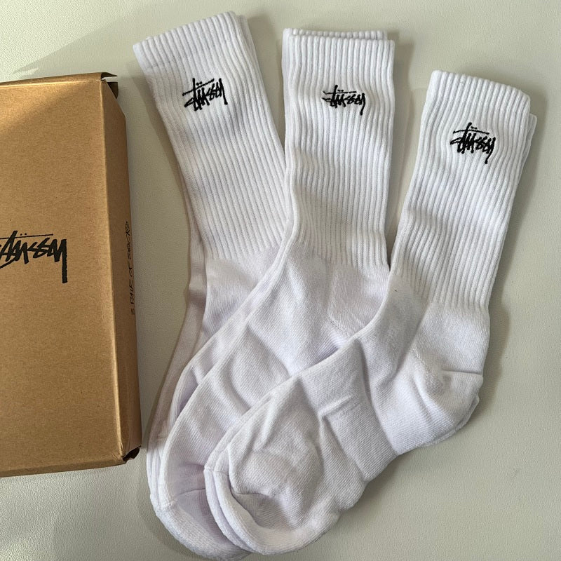 Premium Socks - White/Black