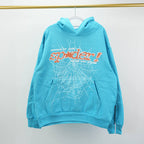 Sp5Der Punk V2 Hoodie Cyan