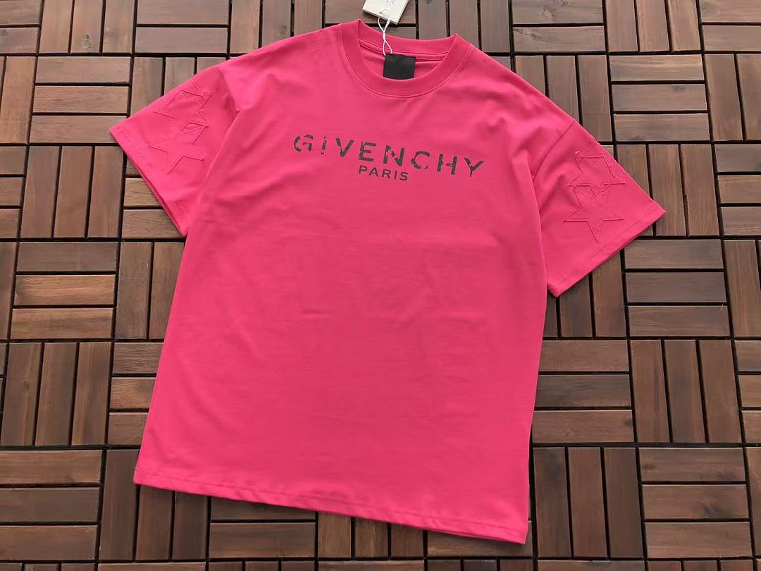 Pink Logo Givenchy T-Shirt