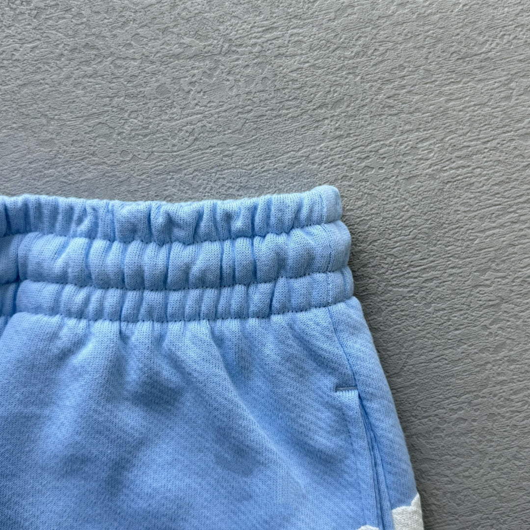 Denim Tears The Cotton Wreath Powder Sweatshorts