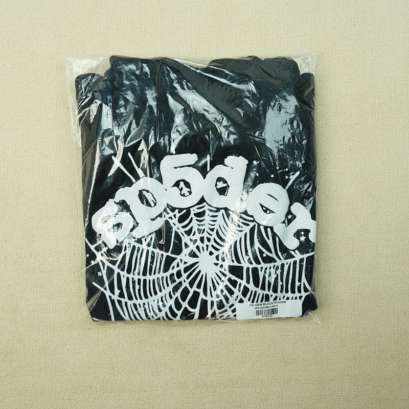 Sp5der OG Web Hoodie Navy