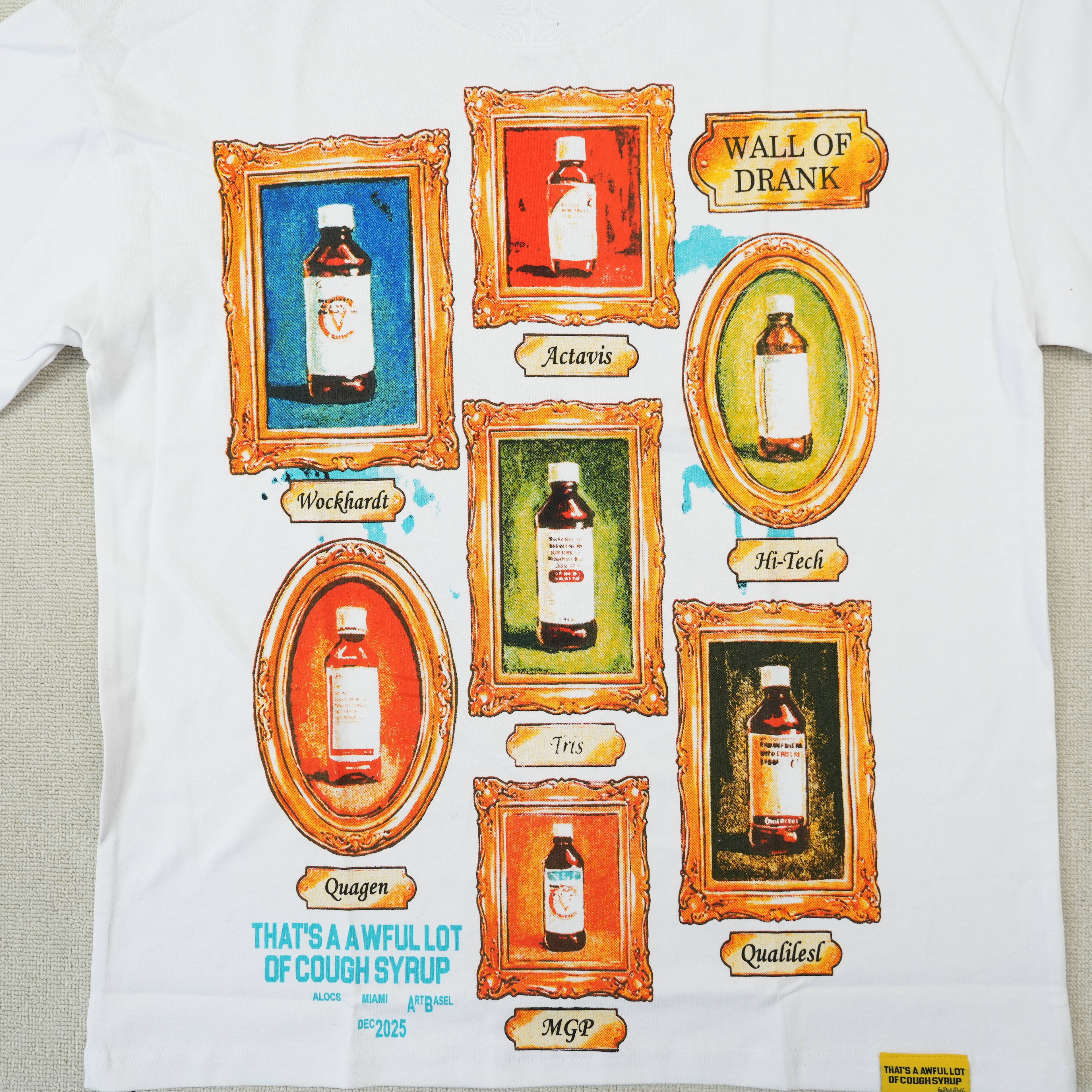 White Drank Showcase ALOCS Shirt