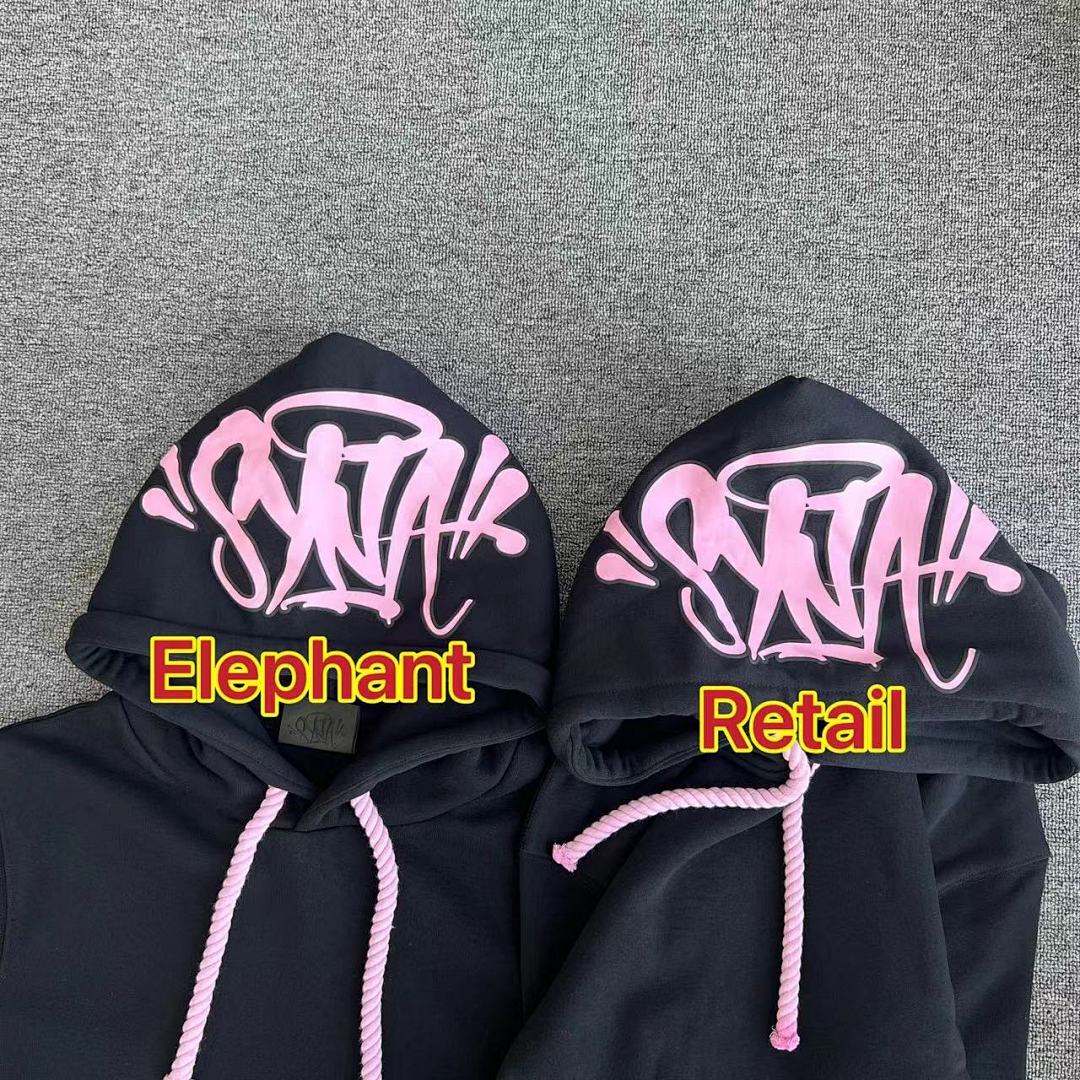 Hoodie Set Black Pink