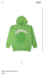 Sp5Der Web Hoodie Green