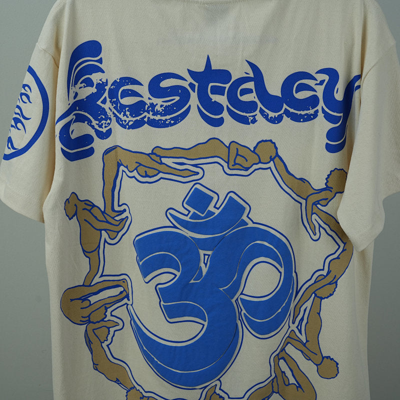 Hellstar Yoga T-Shirt Cream