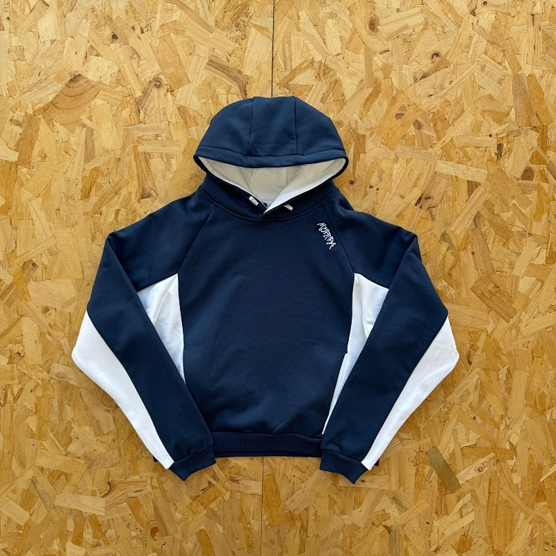 Mertra BIGSTEP HOOD - Navy/White