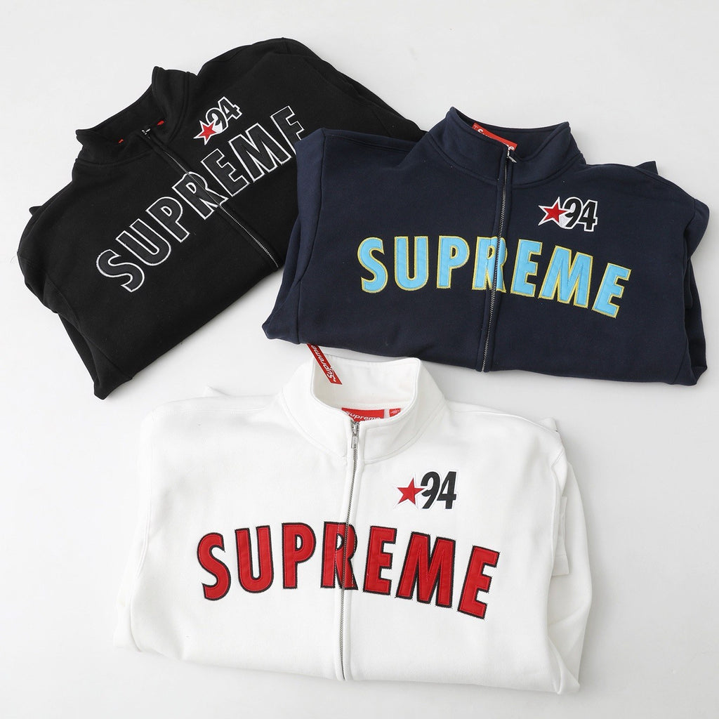 Supreme Patchwork Varsity Jacket