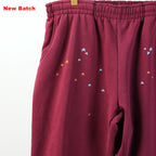 Sp5Der Logo Sweatpant Maroon
