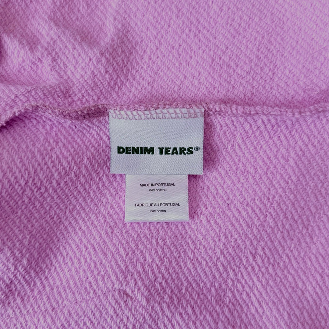 Denim Tears The Cotton Wreath Powder Hoodie