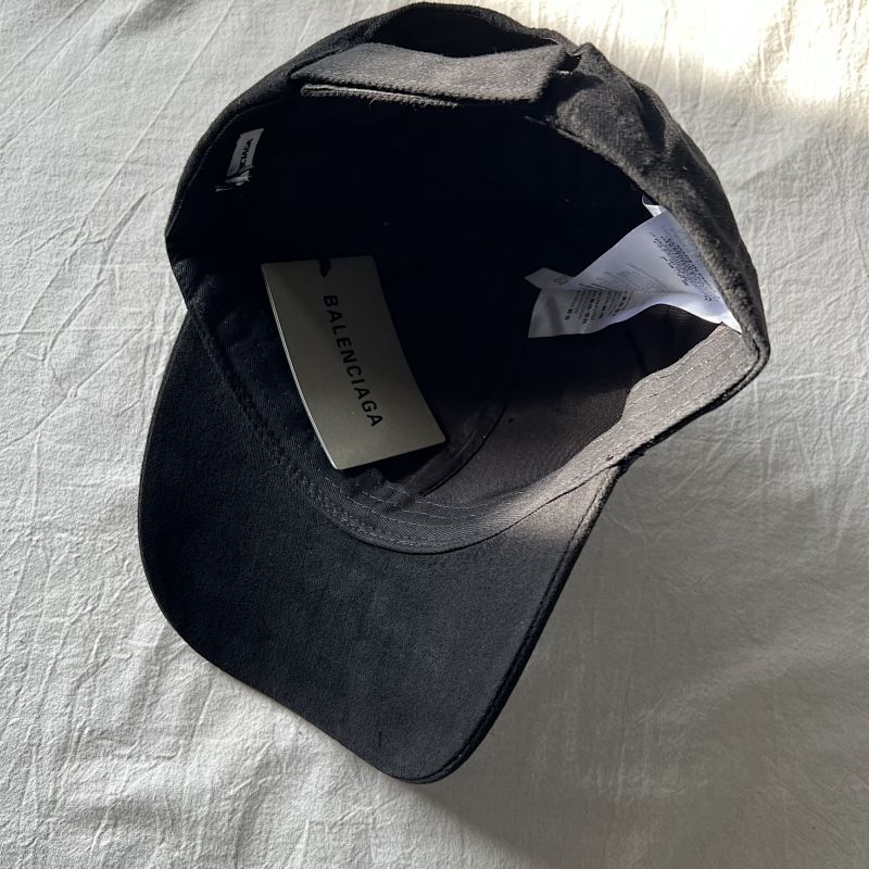 Bal Embroidered Logo Baseball Cap Black