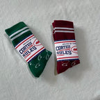 Corteiz Rules Striped Crew Socks (2-Pack)