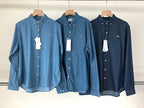Lacoste Denim Long-Sleeve Button-Up Shirt