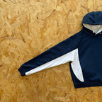 Mertra BIGSTEP HOOD - Navy/White