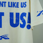 Hellstar Beat Us! T-Shirt White/Blue