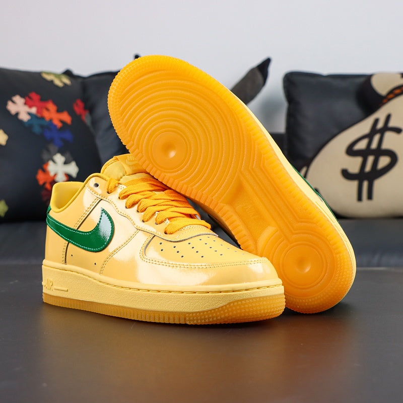Nike Air Force 1 Low - Yellow Ochre/Gorge Green