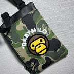 BAPE Baby Milo Pouch - Green Camo