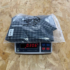 Mertra Plaid Shirt - Black
